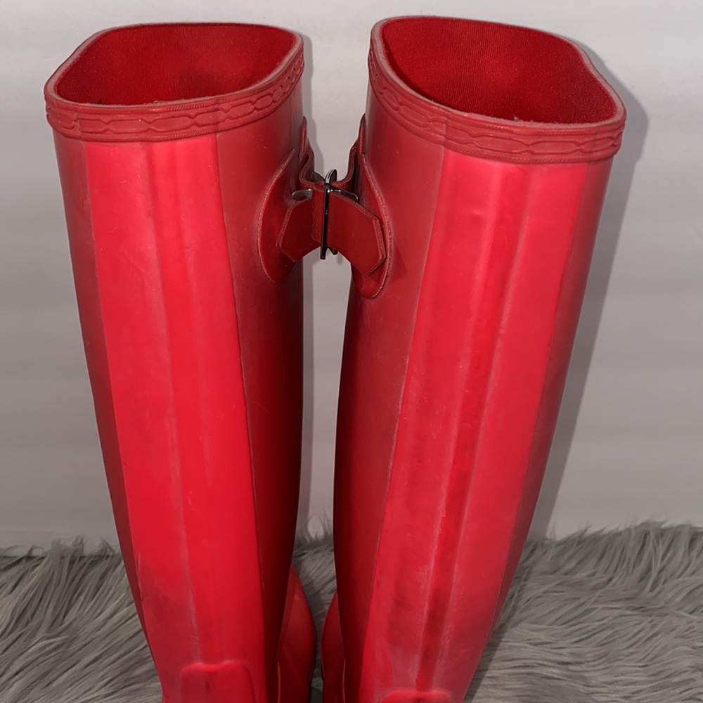 Hunter original stripe tall boot size 5 - Picture 12 of 17